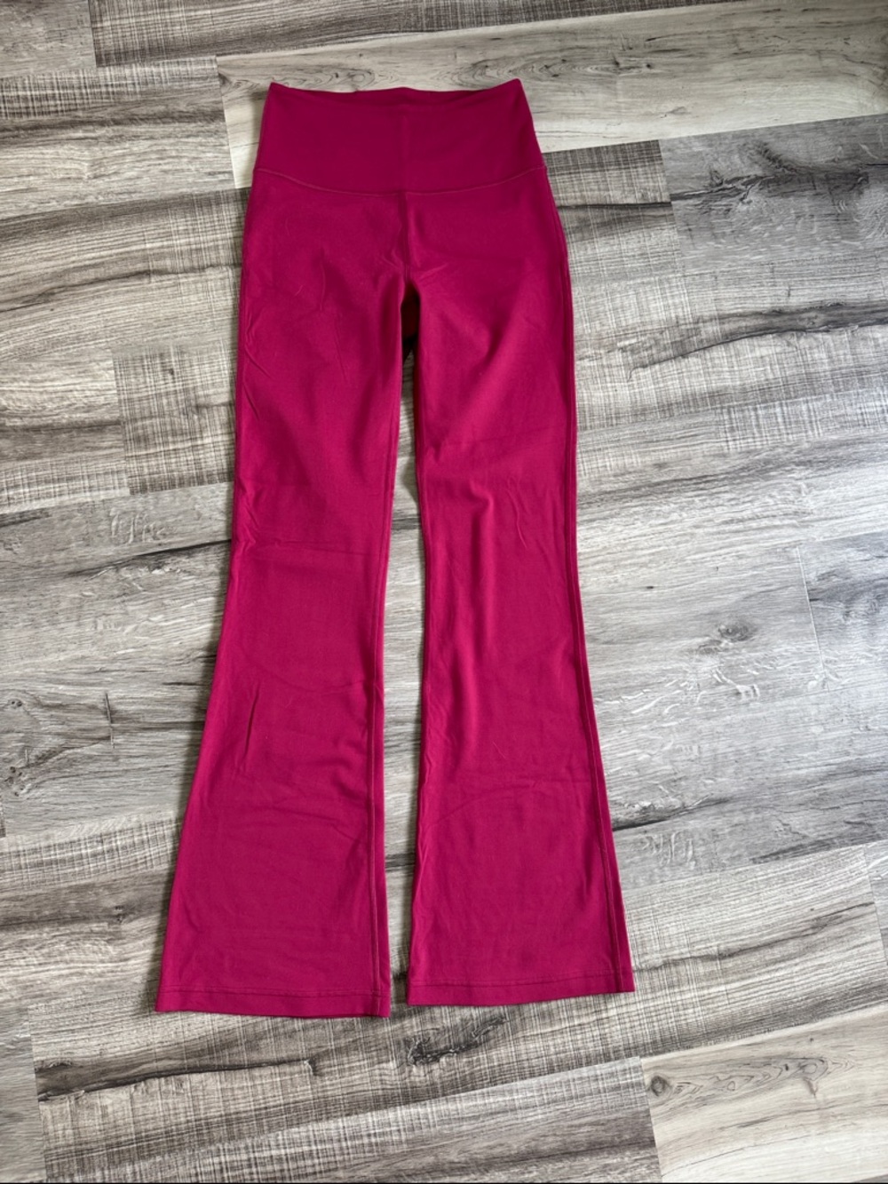 lululemon athletica Magenta Flare Leggings